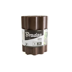 Lem trávníku Bradas 9 m x 20 cm, hnědý BROBFB0920