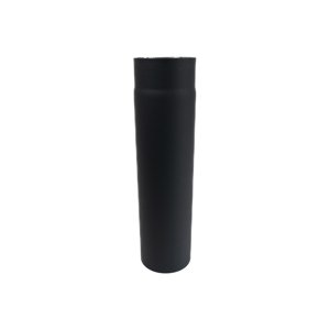 Roura kouřová 180 mm/50 cm, silnostěnné 1,5 mm, černá MA654469