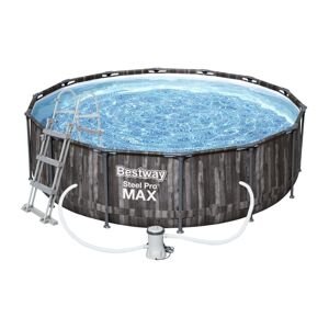 Bazén BESTWAY Steel Pro Max Wood 3,66 x 1 m - 5614X TP5614X