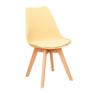 AKCE Židle BALI 2 NEW v barvě cappuccino vanilková II.jakost