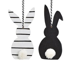 Velikonoční závěsný králík LOOPY 2 ks