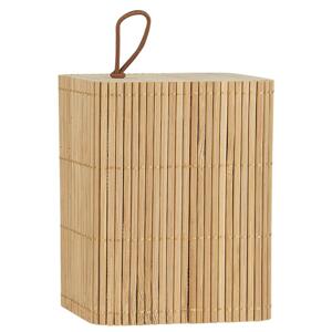 IB Laursen Čtvercová bambusová krabička s víkem