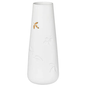 Räder Bílá porcelánová váza GOLD LEAF, malá