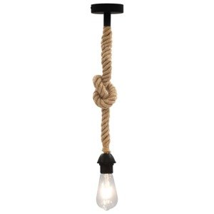 Závěsná lampa ALWIN s provazovým drátem