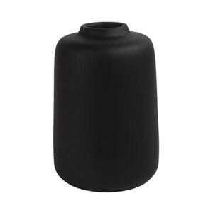 Černá keramická váza DEBBIE 22 cm