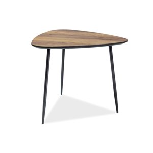 Příruční stolek s deskou v dekoru ořech ENVO B