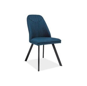 Tmavě modrá židle PABLO