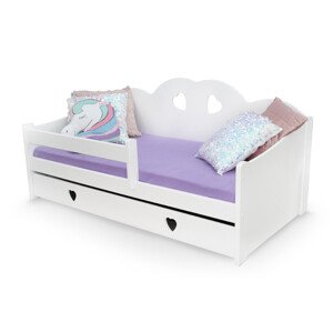 Dětská postel Tosia 80 x 160 cm Matrace: Matrace COMFY HR 10 cm, Rošt: S lamelovým roštem