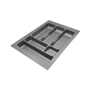 In-Design Příborník UNI 490 mm šedá metalíza - různé šířky Šířka příborníku (mm): 335 - 308