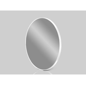 In-Design Zrcadlo RoundLine - bílý matný rám, bez osvětlení Průměr zrcadla (mm): 1000
