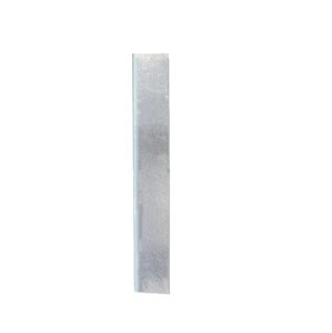 Volpato Koncovka pro plastový sokl, oboustranný přírodní hliník Výška soklu (mm): 100