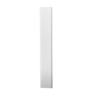 Volpato Koncovka pro plastový sokl, oboustranný bílá matná Výška soklu (mm): 100
