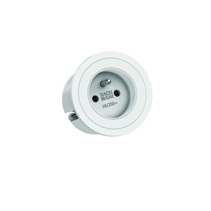 Elektro zásuvka Bachmann PIX 1x 230V bílá Zakončení kabelu: Konektor GST18i3