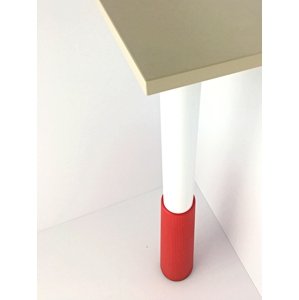 Camar Dětská stolová noha nastavitelná KINDER bílá/červená