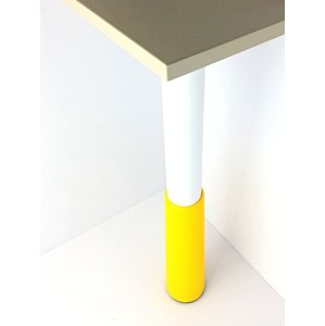 Camar Dětská stolová noha nastavitelná KINDER bílá/žlutá