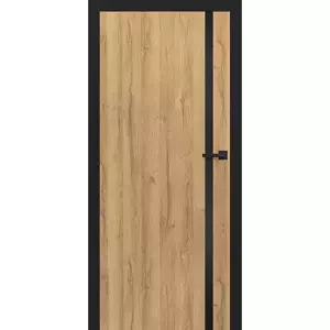 Interiérové dveře Intersie Lux Černá 220 - Výška 210 cm