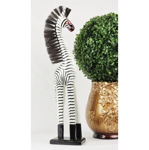 Dřevěná Dekorace Zebra Anna
