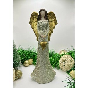 Dekorativní soška anděla Alania 24 cm