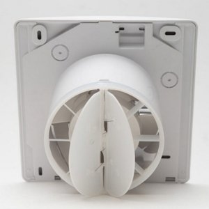 Axiální ventilátor do koupelny se zpětnou klapkou E-STYLE 100 PRO