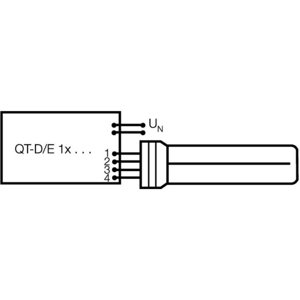 Úsporná zářivka OSRAM DULUX D/E 26W/840 G24q-3 neutrální bílá 4000K