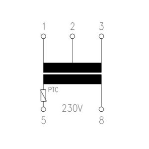 Zvonkový transformátor EATON TR-G3/18 230V/4/8/12VAC 18VA 272483