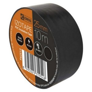 Izolační páska EMOS F62512 25mm x 10m černá