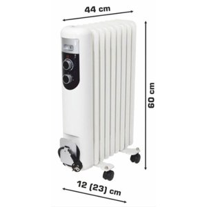 Olejový radiátor FKOS9M 800W / 1200W / 2000W