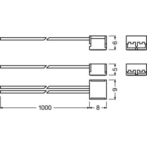 Konektor pro LINEARlight FLEX Osram FX-SC08-G2-CT2PF-1000