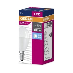 LED žárovka E14 OSRAM CL P FR 7W (60W) neutrální bílá (4000K), hruška