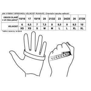 Pracovní rukavice CXS ABRAK velikost 9