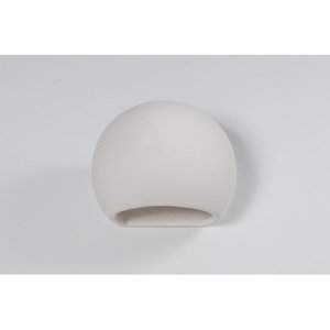 Nástěnné keramické svítidlo SOLLUX Globe E27 1x60W bez zdroje SL.0032