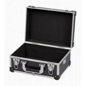 Hliníkový kufr prázdný 320x230x160mm černý KREATOR KRT640106B