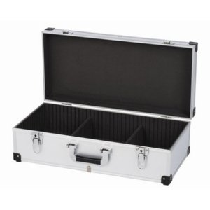 Hliníkový kufr prázdný 560x265x173mm stříbrný KREATOR KRT640280S