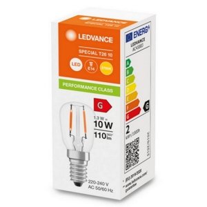 LED žárovka do lednice E14 LEDVANCE PARATHOM T26 Filament 1,3W (10W) teplá bílá (2700K)