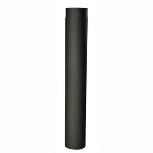 Roura kouřová STEEL 150mm/1000 tloušťka 1,5mm černá RO150.1000.15.0 654171