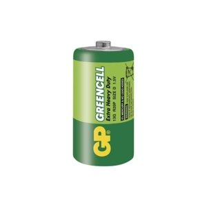 Baterie D GP R20 Greencell (fólie 2ks)