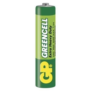 Mikrotužkové baterie AAA GP R03 Greencell (blistr 4ks)