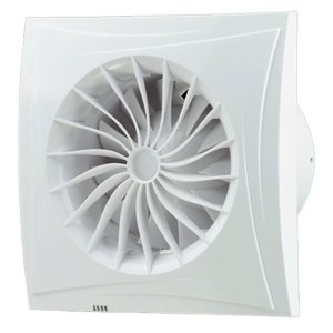 Axiální ventilátor do koupelny se zpětnou klapkou Blauberg SILEO 100