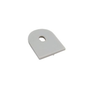 Koncovka LED profilu s otvorem pro ZQ stříbrná McLED ML-762.017.43.1