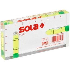 Kapesní vodováha SOLA R100 100x50x15mm box 2libely 01622142