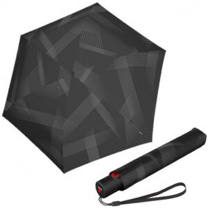 Elegantní dámský plně automatický deštník - Knirps U.200 VISION BLACK