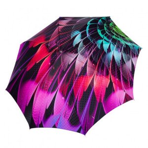 Doppler Elegance Boheme Feathers  - dámský luxusní deštník s potiskem labutích křídel