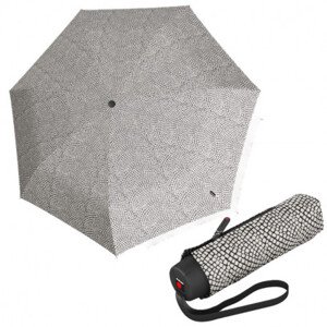 Eko ultralehký skládací deštník - Knirps T.020 Nuno Ishidatami Grey