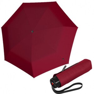Ultralehký skládací deštník - Knirps T.020 Dark Red EKO