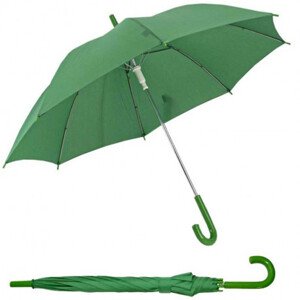 Derby Dětský holový vystřelovací deštník, zelená, plná barva