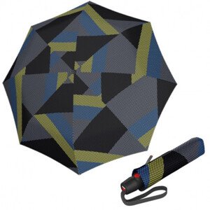 Eko elegantní plně automatický deštník - Knirps T.200 FUN BLUE