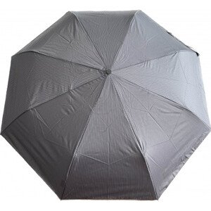 Derby Hit Mini gents printed / Herren gemustert- pánský skládací deštník, šedá, proužek