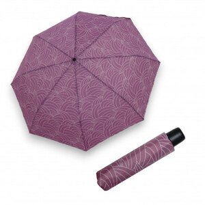 Derby Hit Mini Wavy Lines - dámský skládací deštník, fialová, s motivem