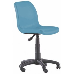 Otočná židle na kolečkách common - modrá