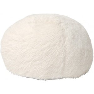 Sedací polštář sněhová koule - bílá